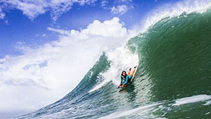 anne-cécile lacoste, championne du monde de bodyboard